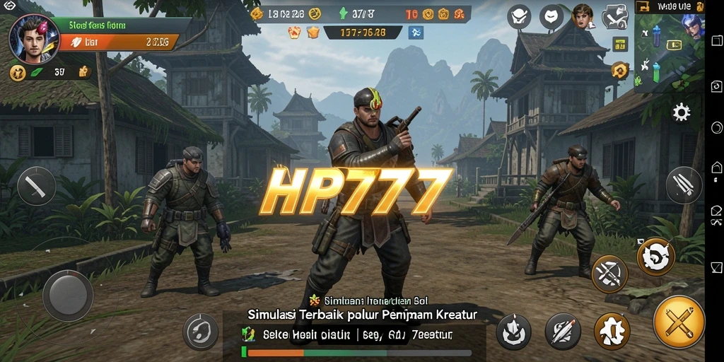 Gameplay HP777 menampilkan kreativitas tak terbatas dalam simulasi.