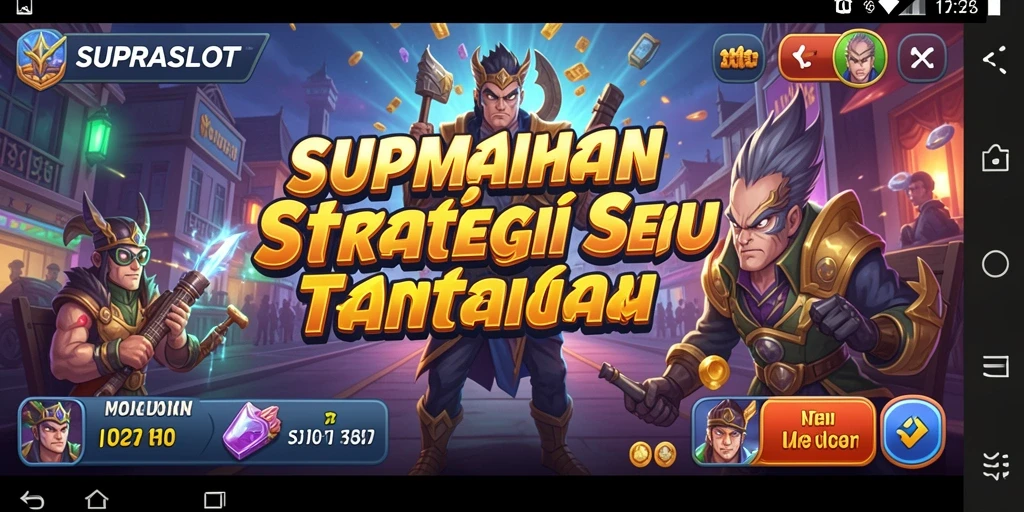 Tampilan gameplay menarik dan penuh strategi di SUPRASLOT.