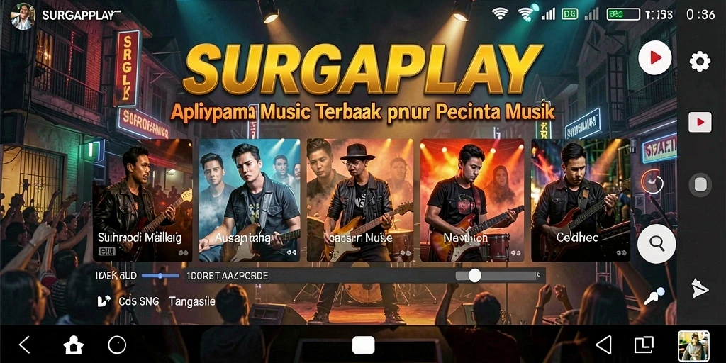 Tampilan interaktif dari gameplay SURGAPLAY yang mengasyikkan.